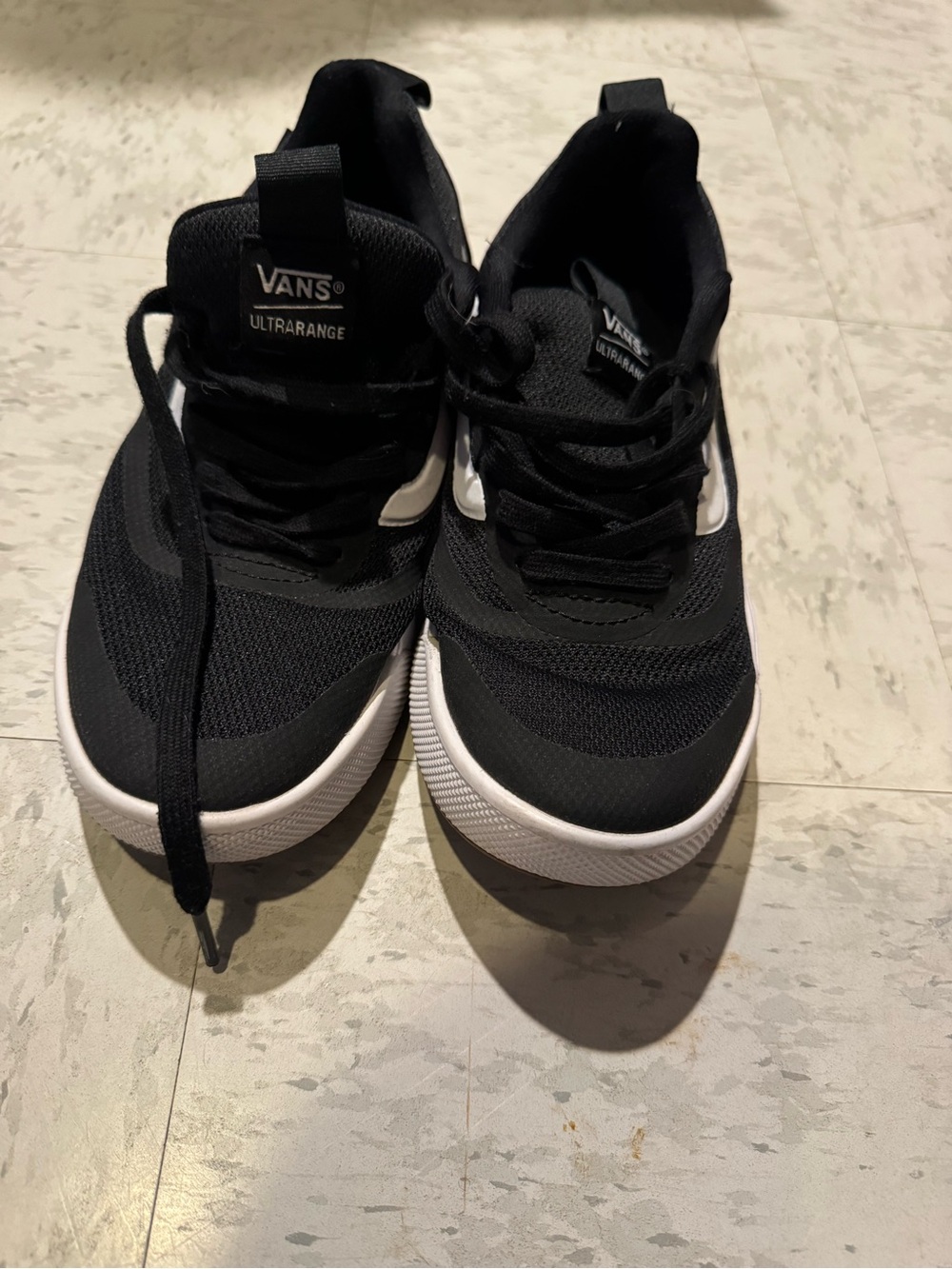 Vans Ultrarange Men's Black and White Sneakers